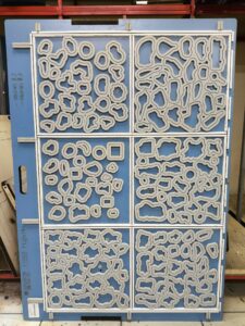 Штанцформа для вырубки наклеек