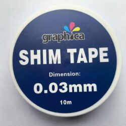 Металлическая приправочная лента для штанцформ graphica 0,03 мм