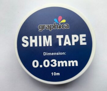 Металлическая приправочная лента для штанцформ graphica 0,03 мм
